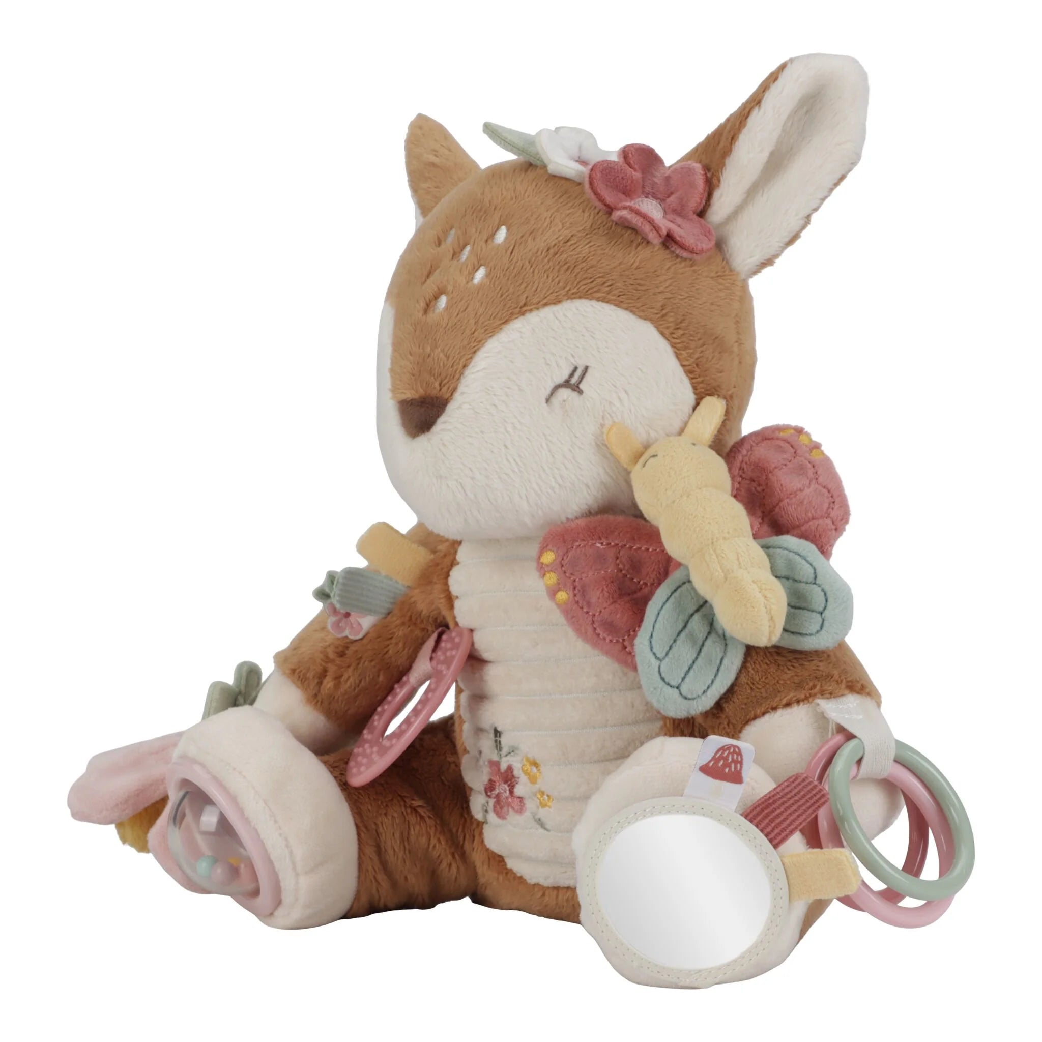 Activiteitenknuffel Hert - Roze - Fairy Garden