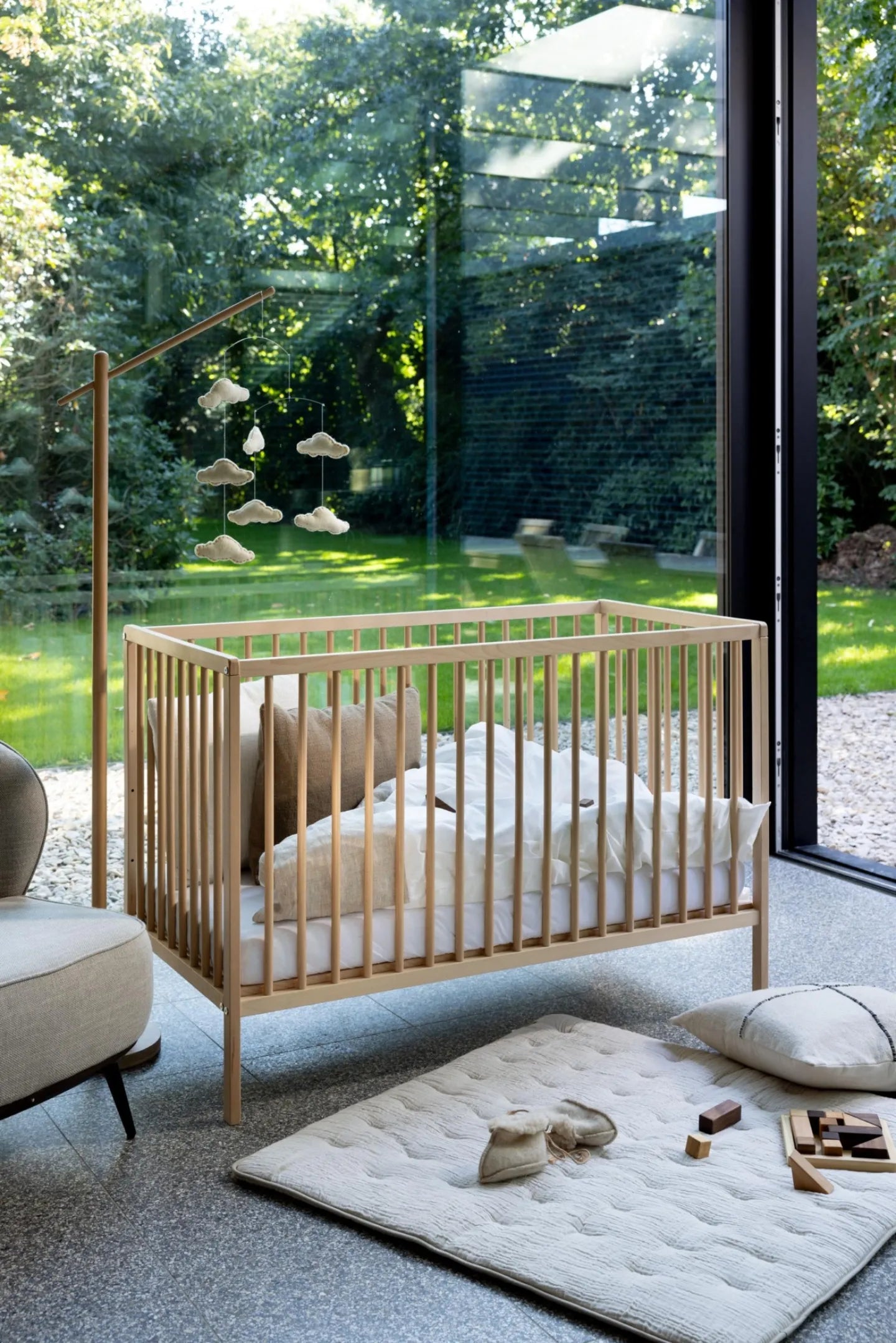 Quax - Lina Bed - 120 x 60 cm - Naturel