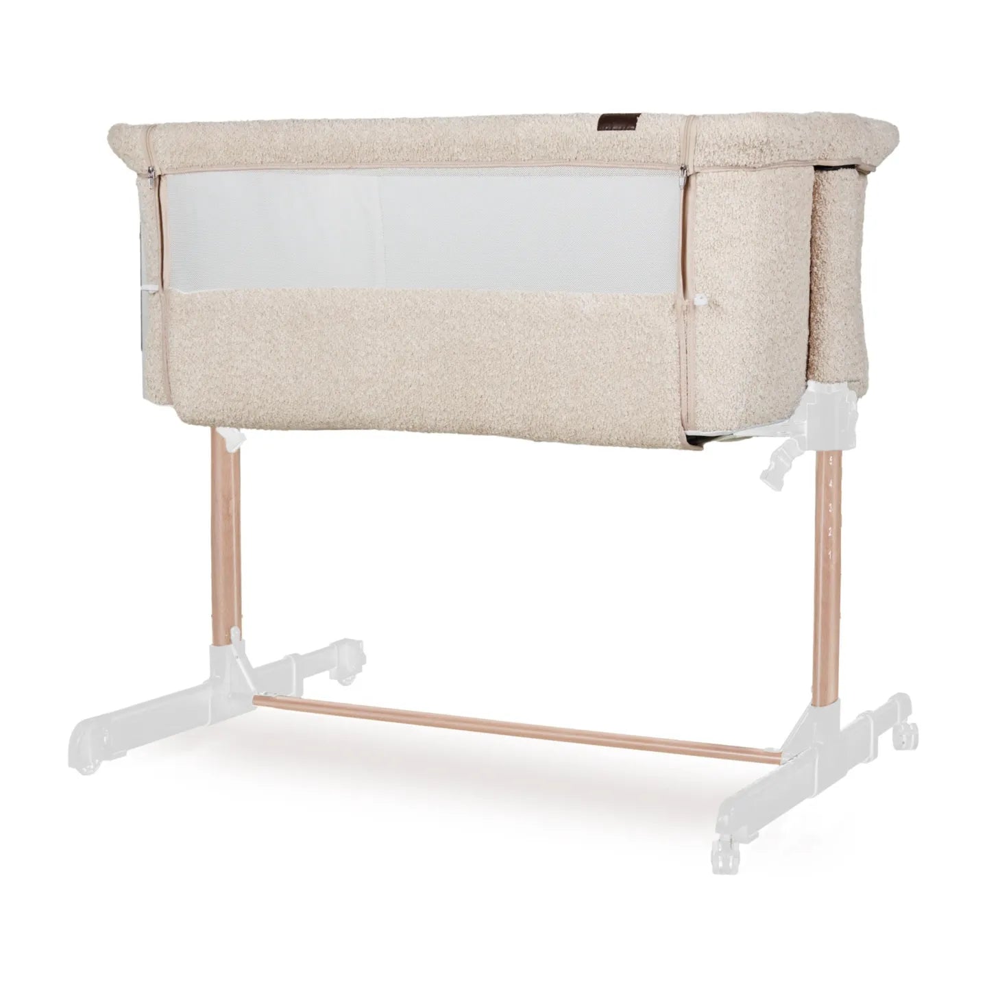 Quax - Co-sleeper Side by Side Naturel Bouclé - Sheep
