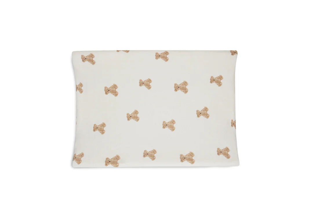 Aankleedkussenhoes Jersey 50x70cm - Teddy Bear