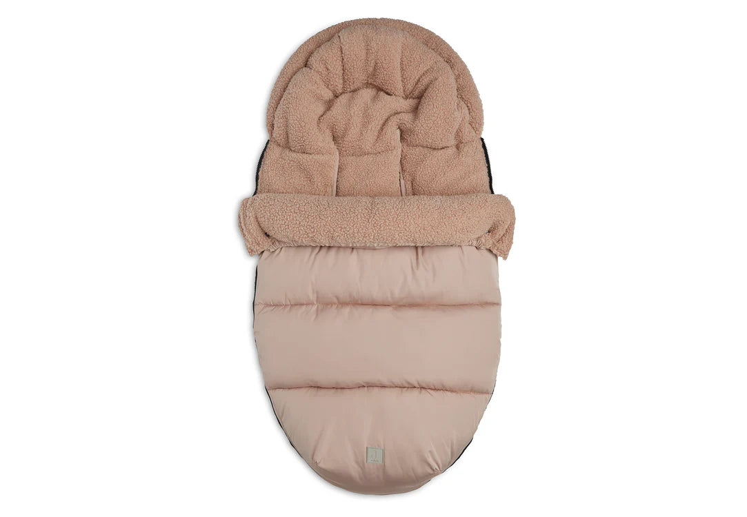 Jollein - Voetenzak buggy/kinderwagen Puffed - Biscuit