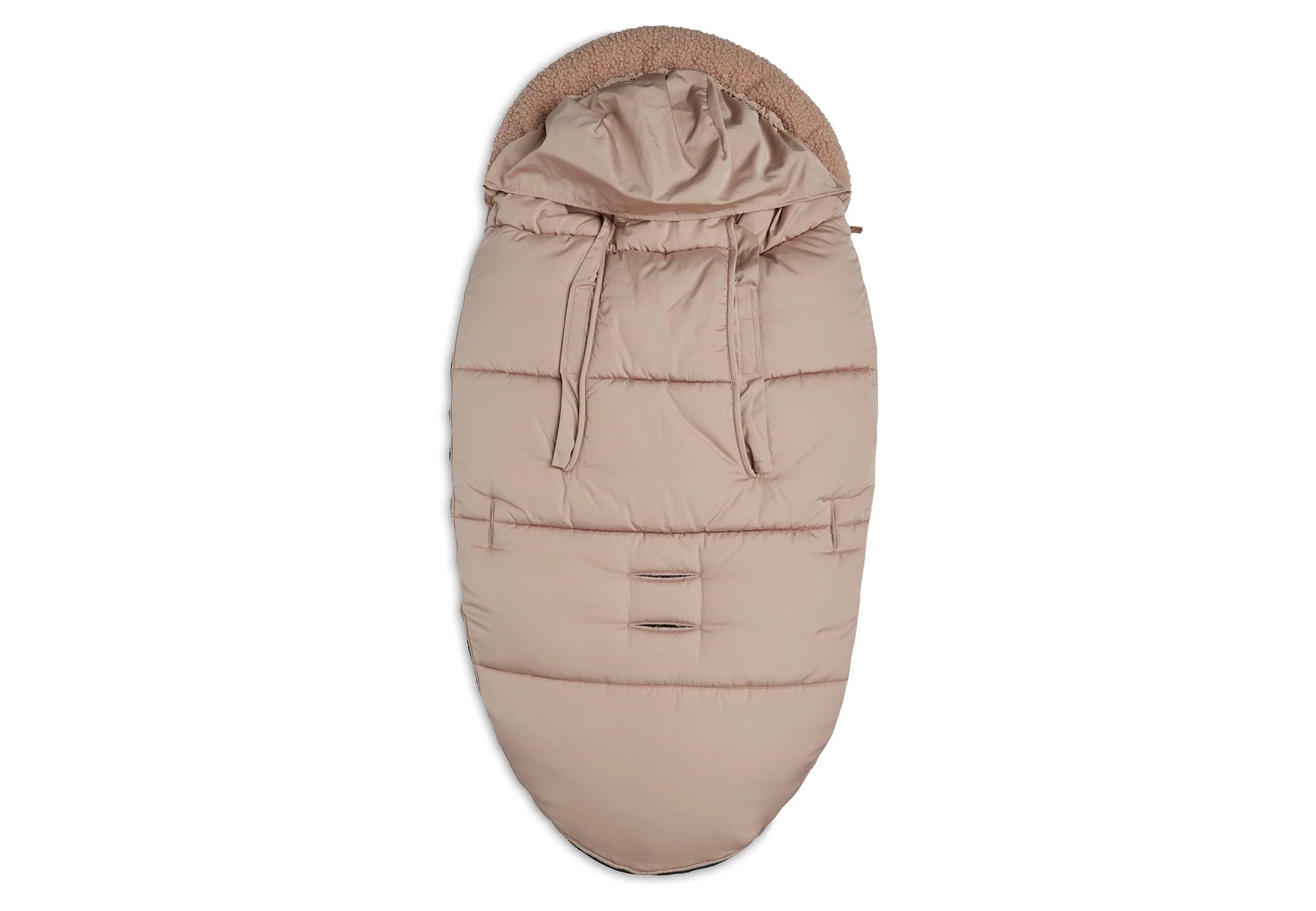 Jollein - Voetenzak buggy/kinderwagen Puffed - Biscuit