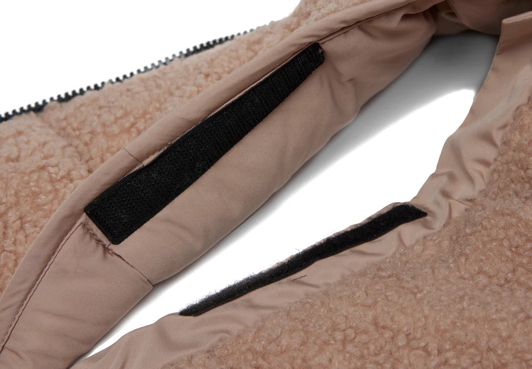 Jollein - Voetenzak buggy/kinderwagen Puffed - Biscuit