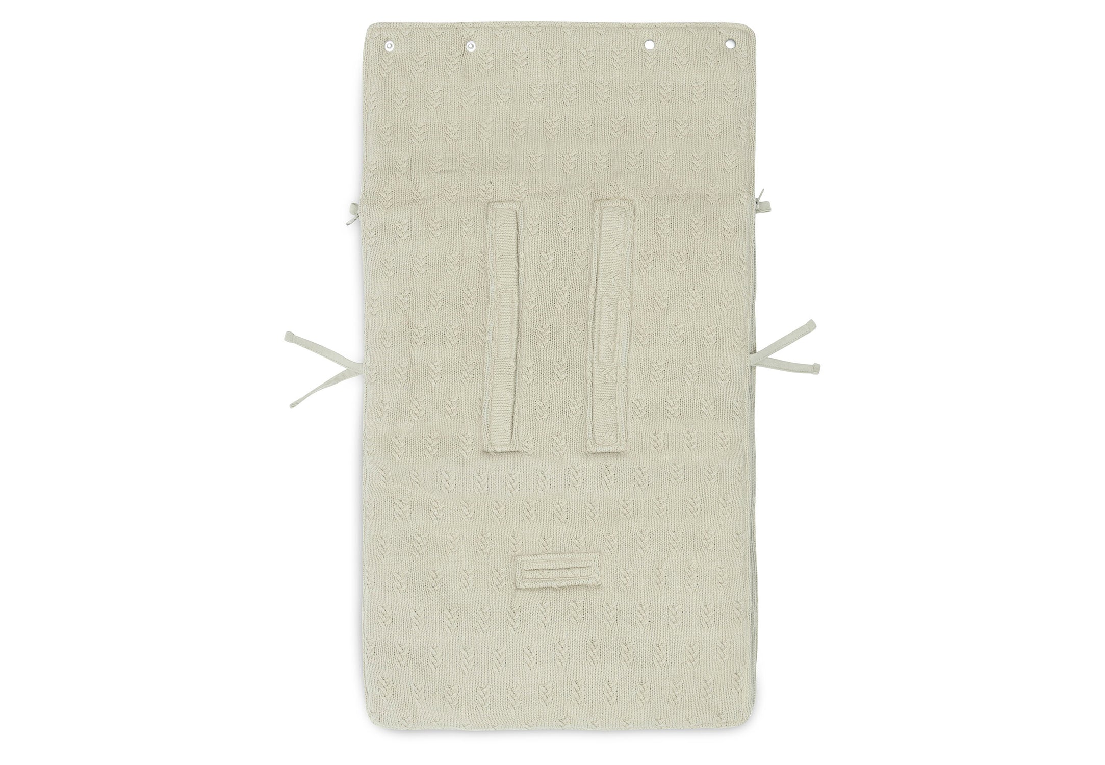 Jollein - Voetenzak group 0+ 3/5 punts Grain Knit - Olive Green