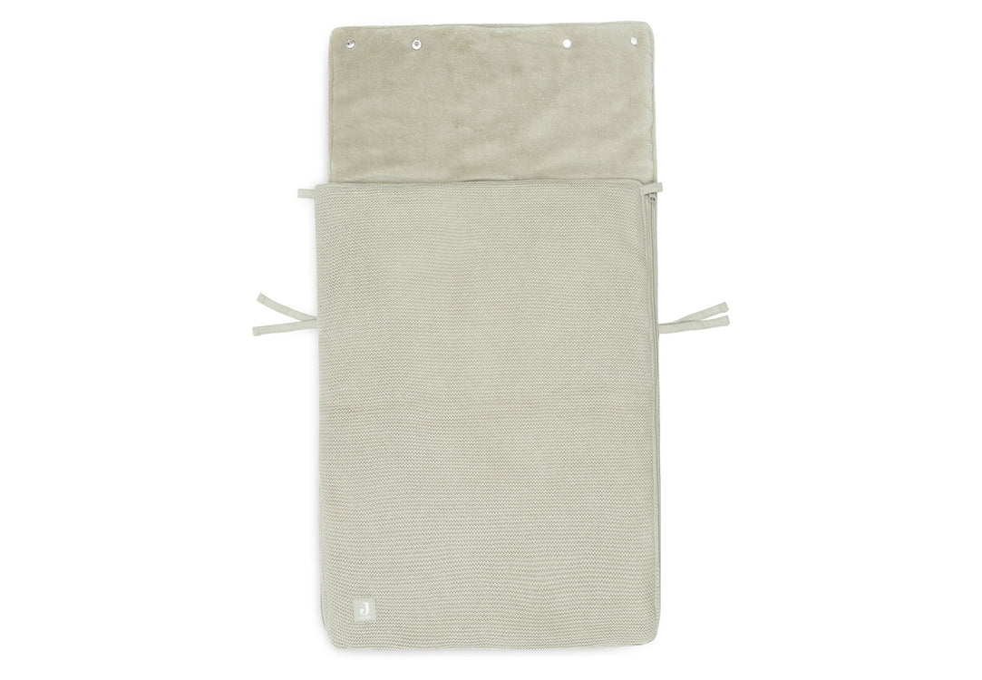 Jollein - Voetenzak group 0+ 3/5 punts Basic Knit - Olive Green