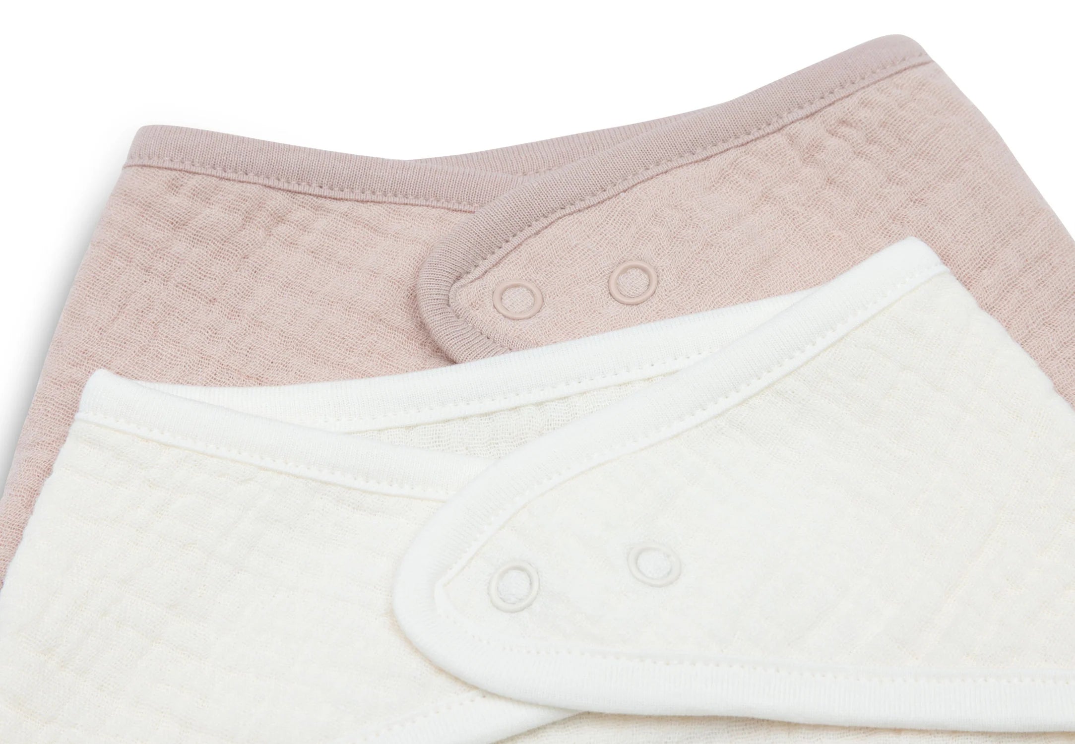 Jollein - Slab Bandana Hydrofiel - Wild Rose/Oatmeal - 2 Stuks