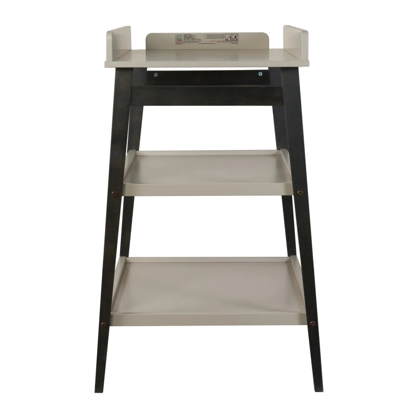 Luiertafel - Hip - Stone-Eboni