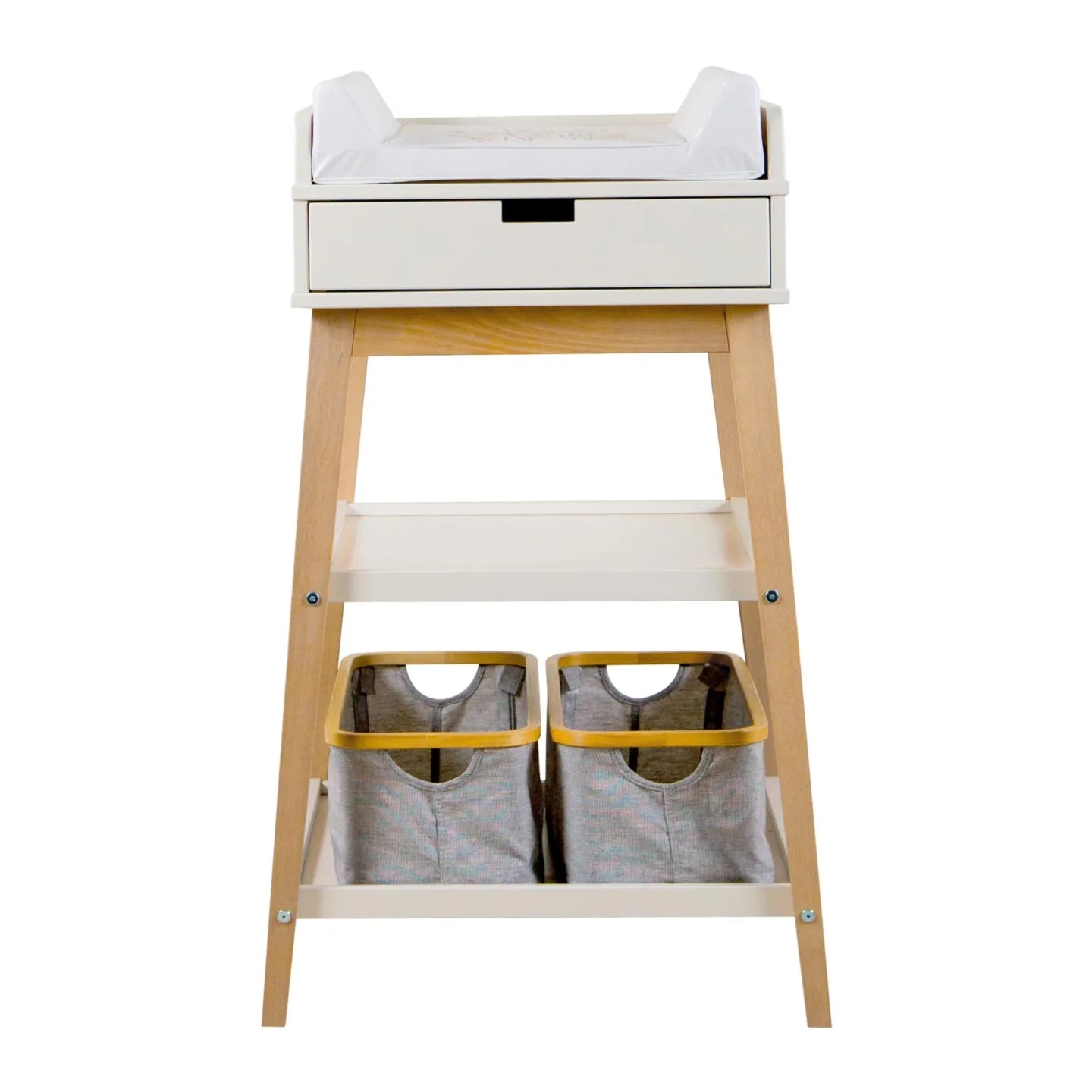 Luiertafel - Hip met Lade - Clay-Naturel