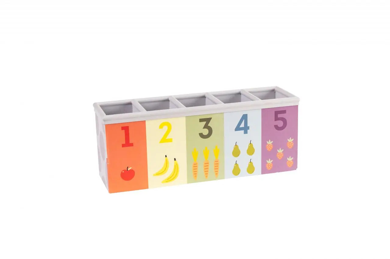 Bunny school match & count