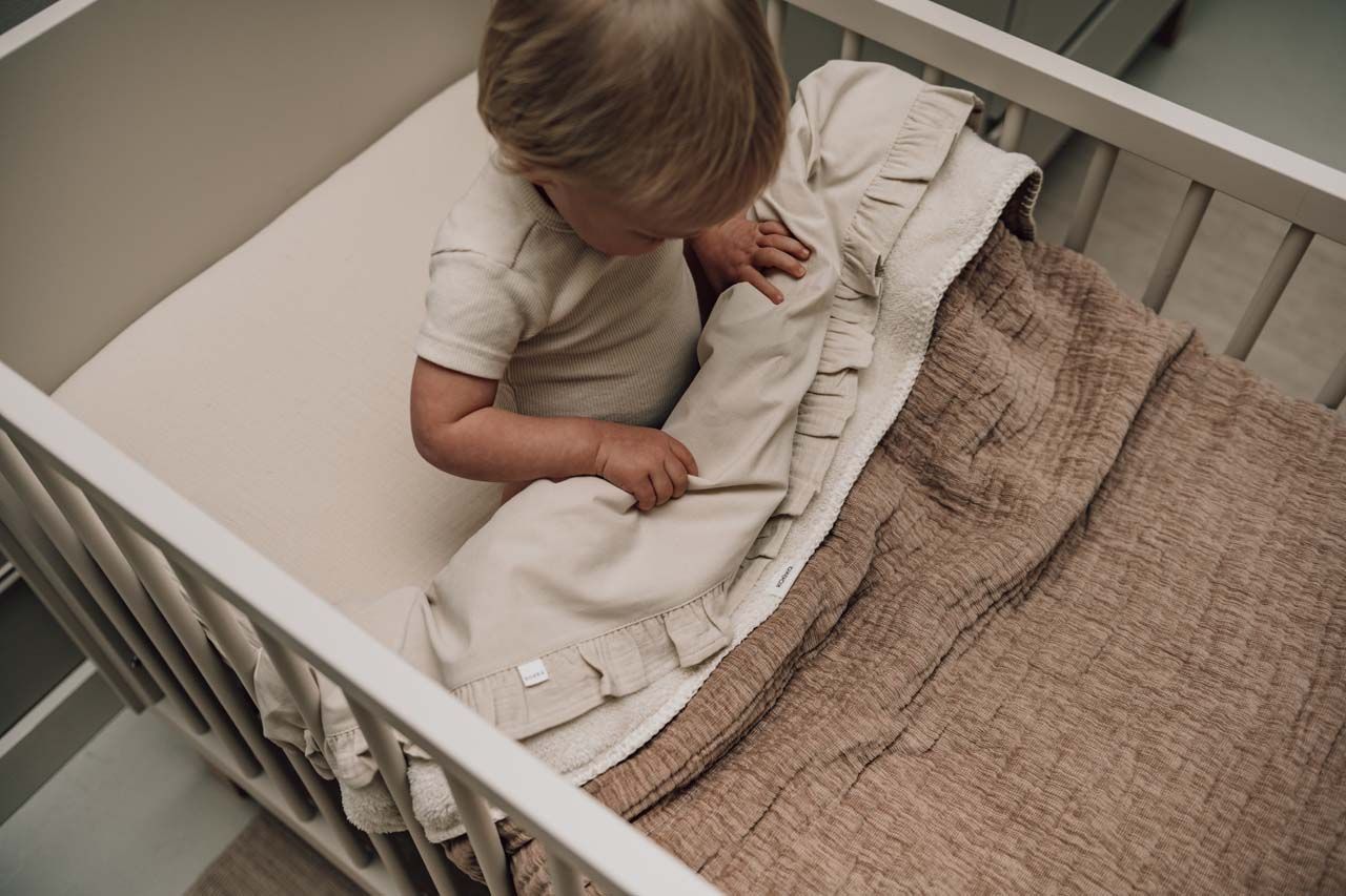 Koeka - Wiegdeken Teddy Rivoli caffe