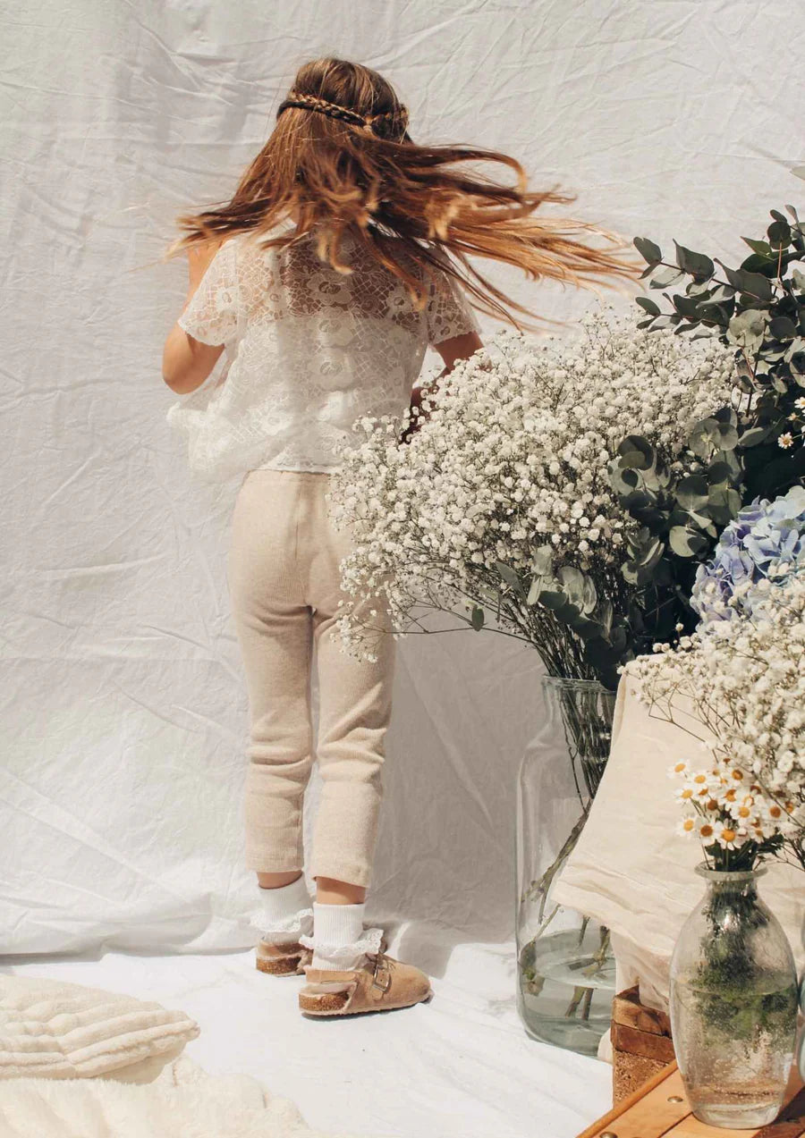 Two you label - Lace Cardigan/ Off white