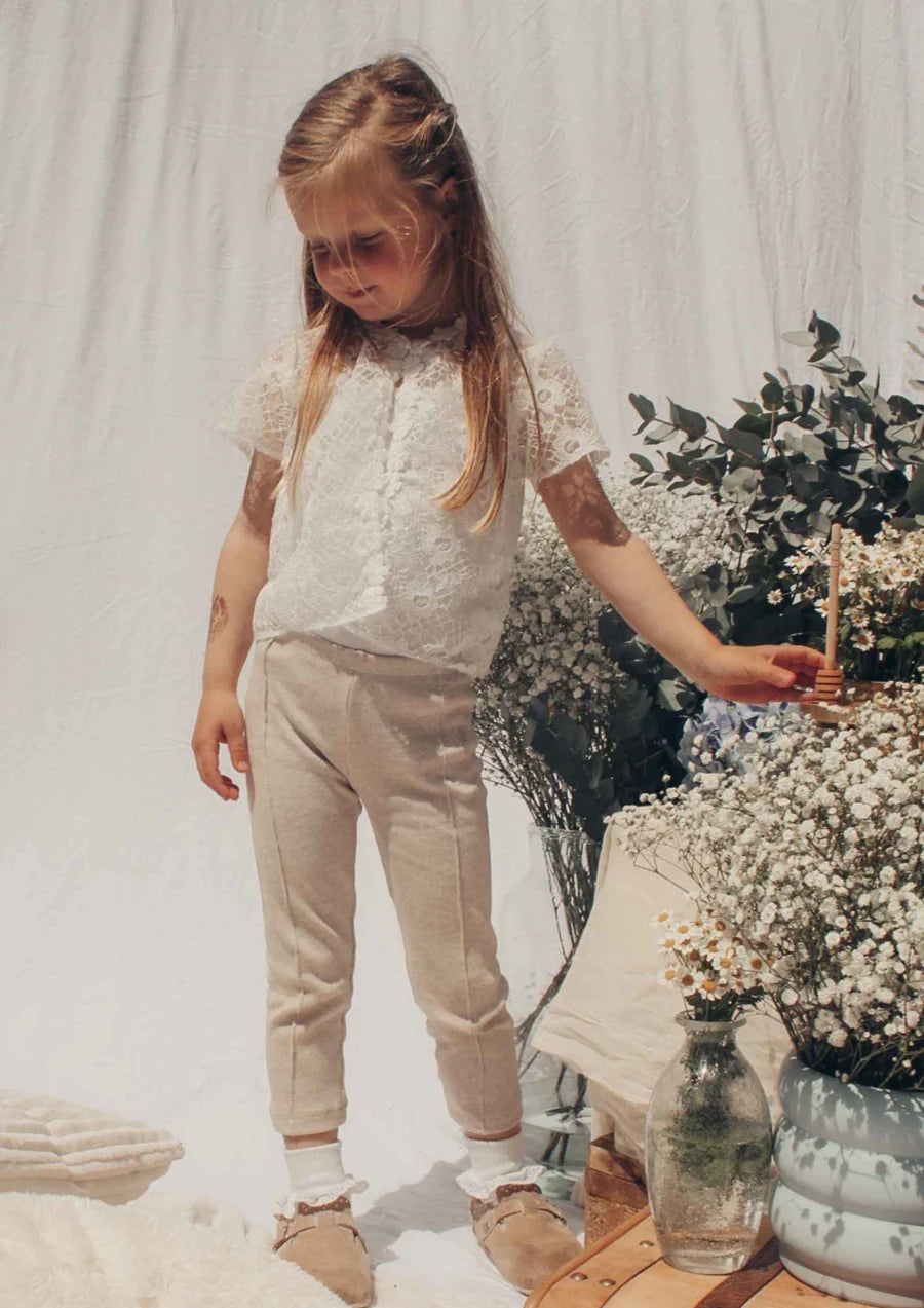 Two you label - Lace Cardigan/ Off white