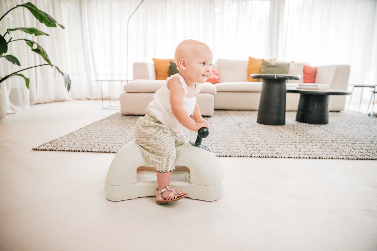 Scoot and Ride My First Rose 3-in-1 Loopwagen - sand