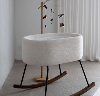Rocking Cradle de luxe - Boucle Sheep