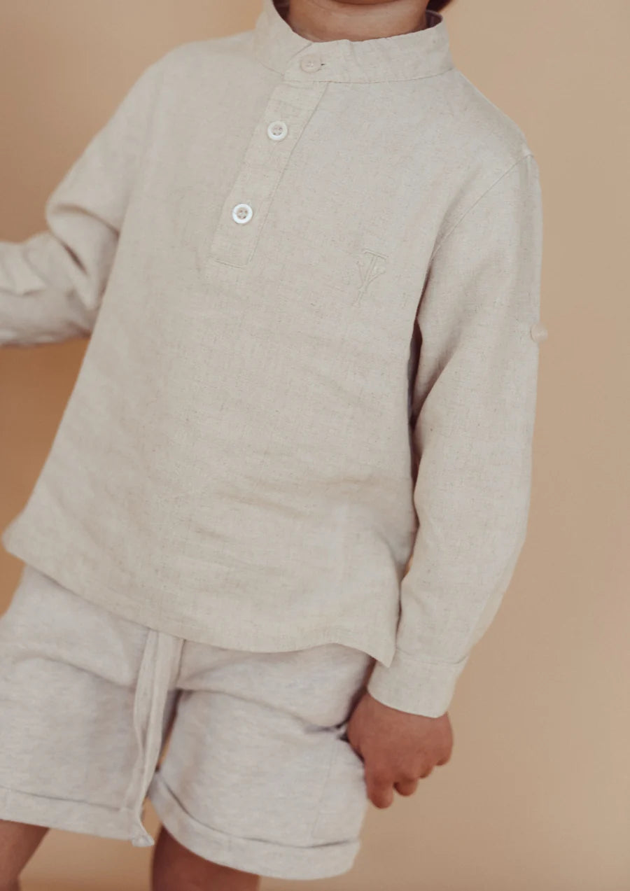 Two you label - Leo Linen blouse/ Beach