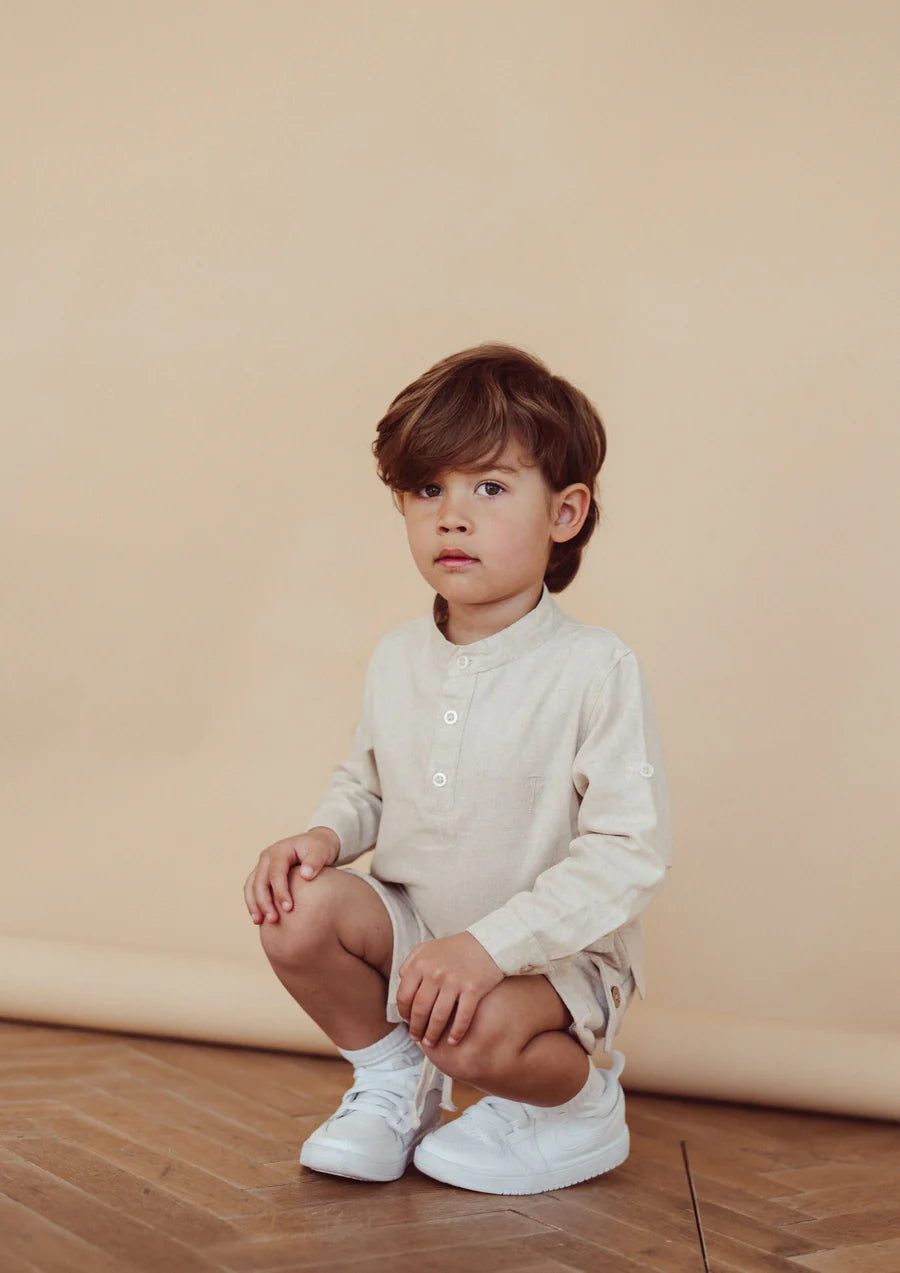 Two you label - Leo Linen blouse/ Beach