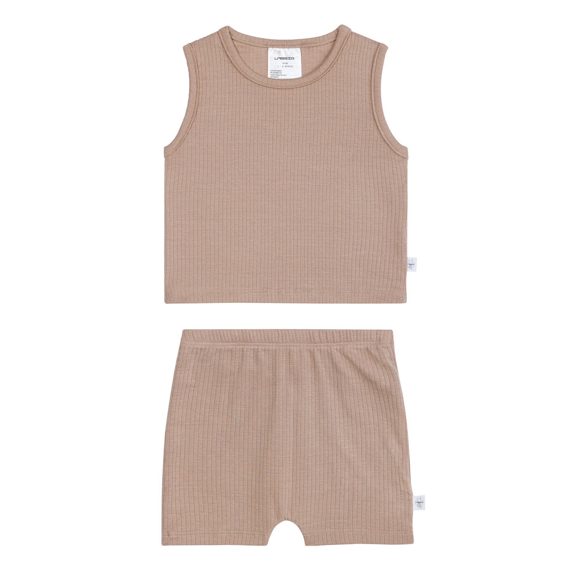 Sleeveless Set with TENCEL™ Lyocell Ribbed