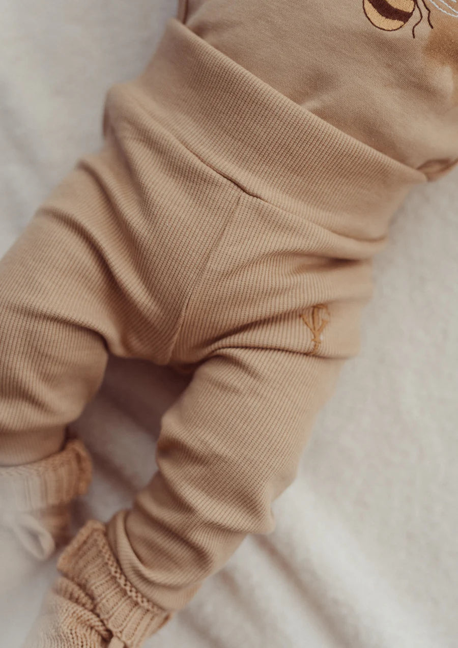 Olly organic cotton legging | Honey