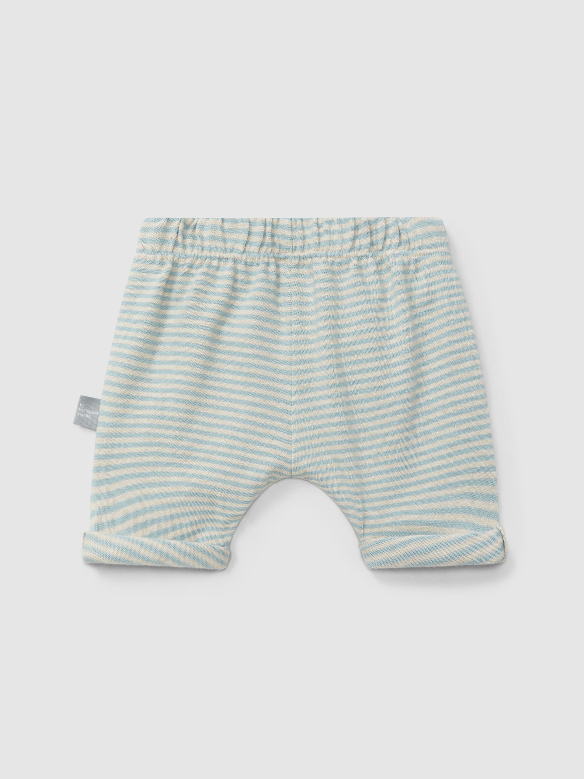 Cotton striped shorts