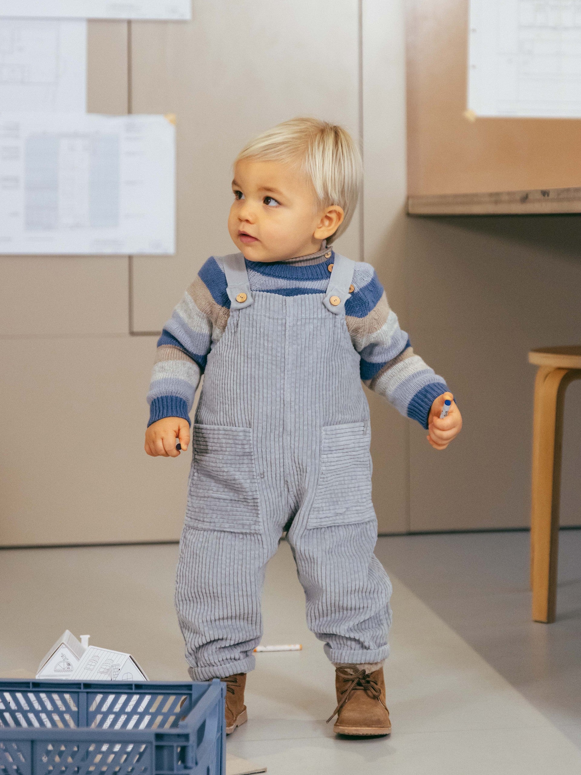 SNUG - Gebreide gestreepte trui