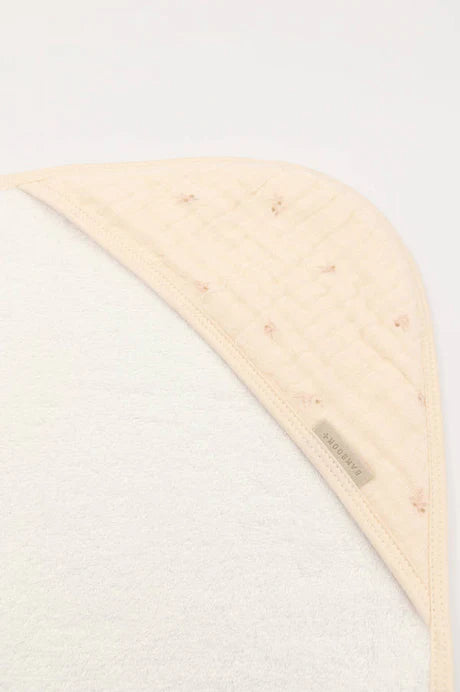 Badcape + washand - OLIVES PINK