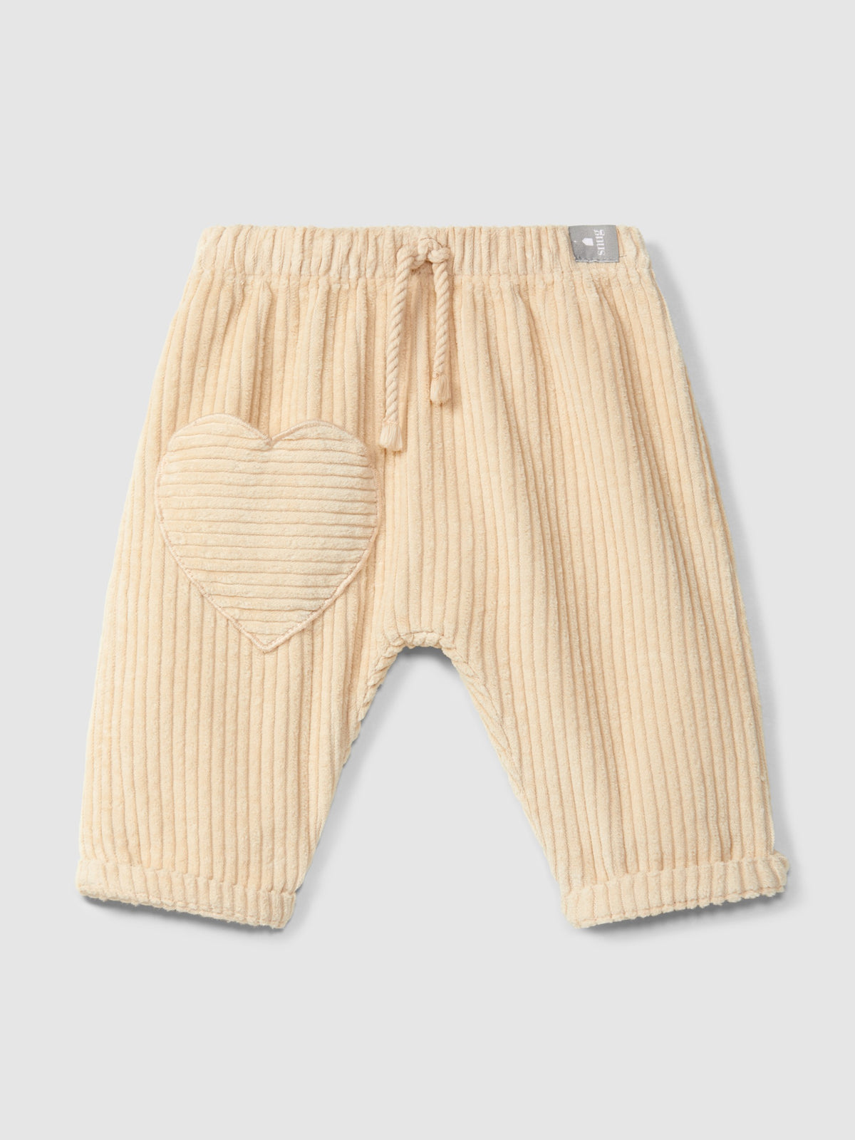 Broek - beige hartje