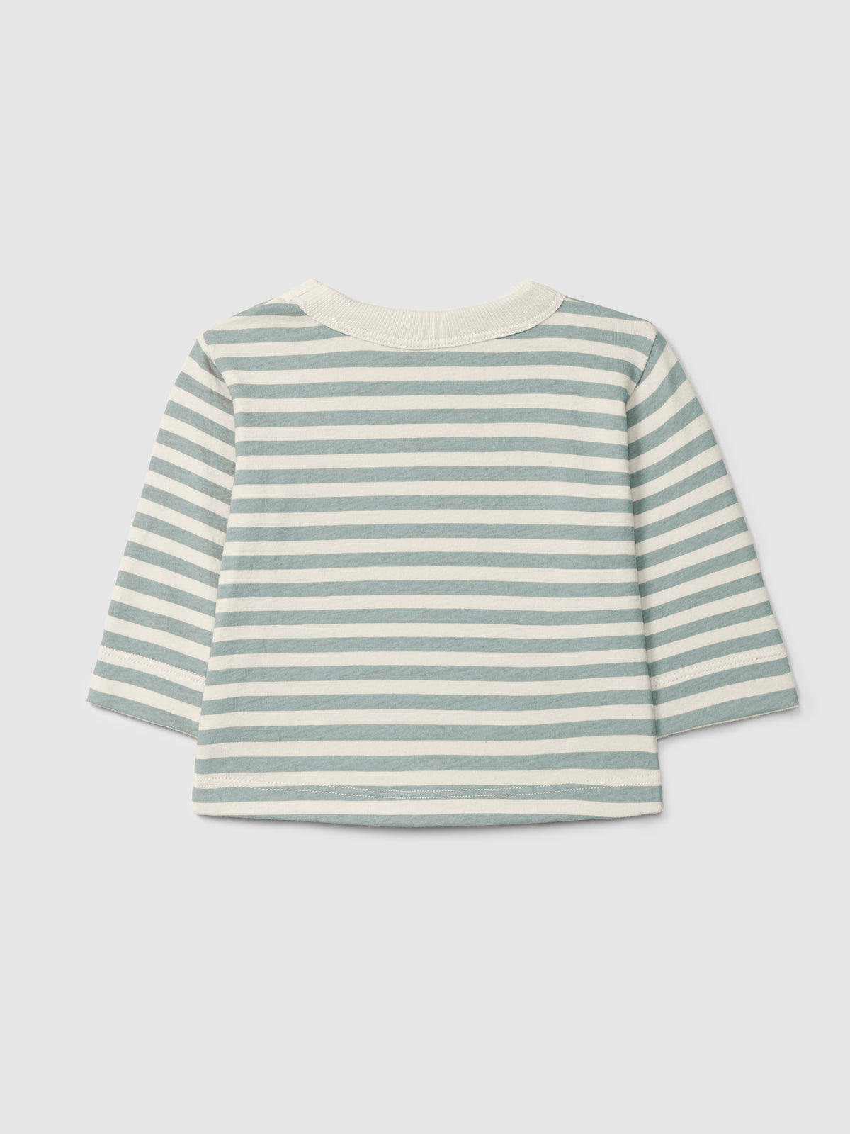 Longsleeve met strepen - verde