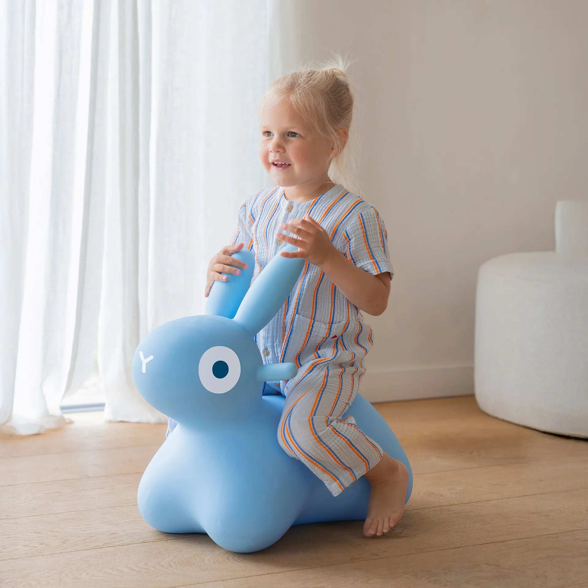 Hoppi Bunny - lichtblauw