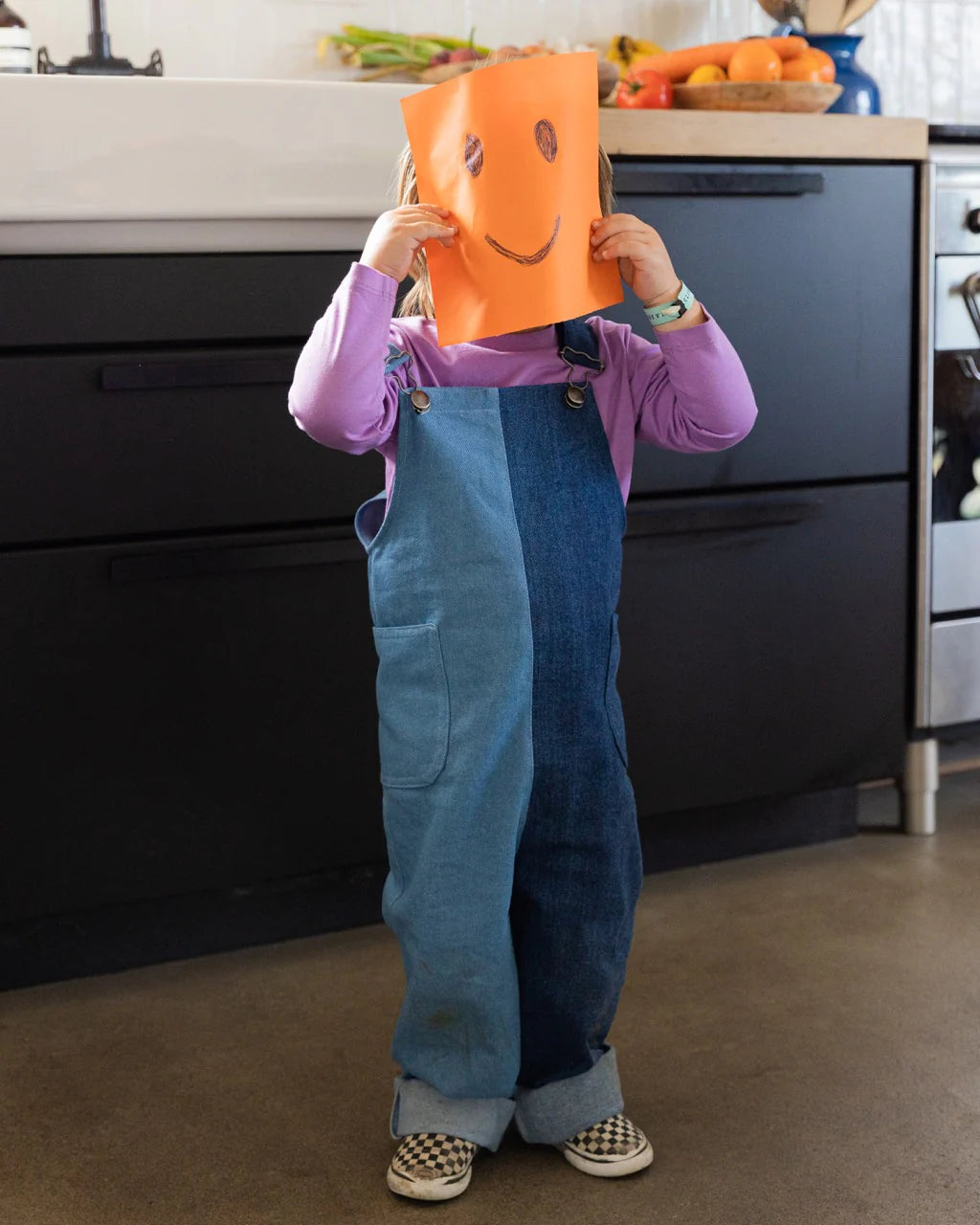 The Ravi - Double Denim Dungarees