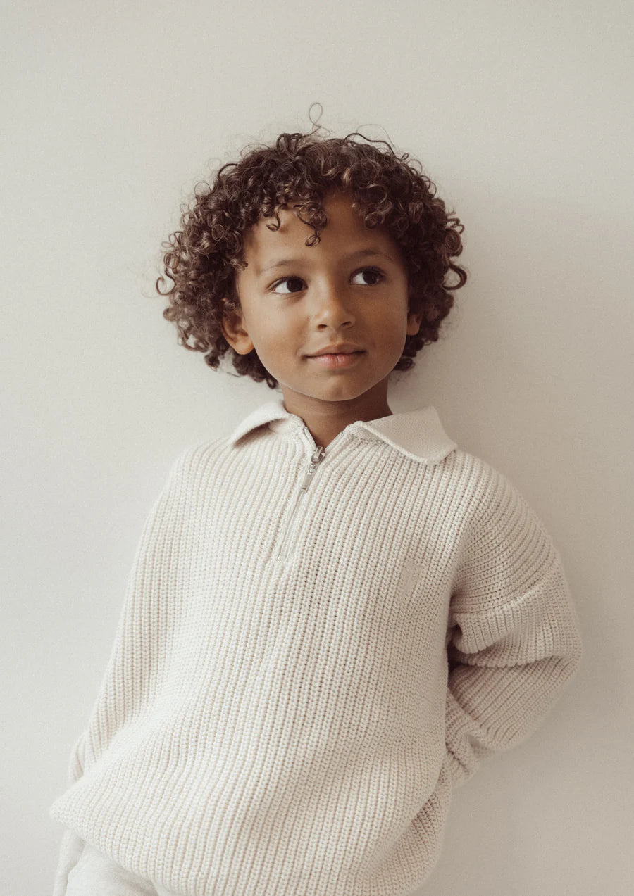 Pete knitted Jumper | Beach