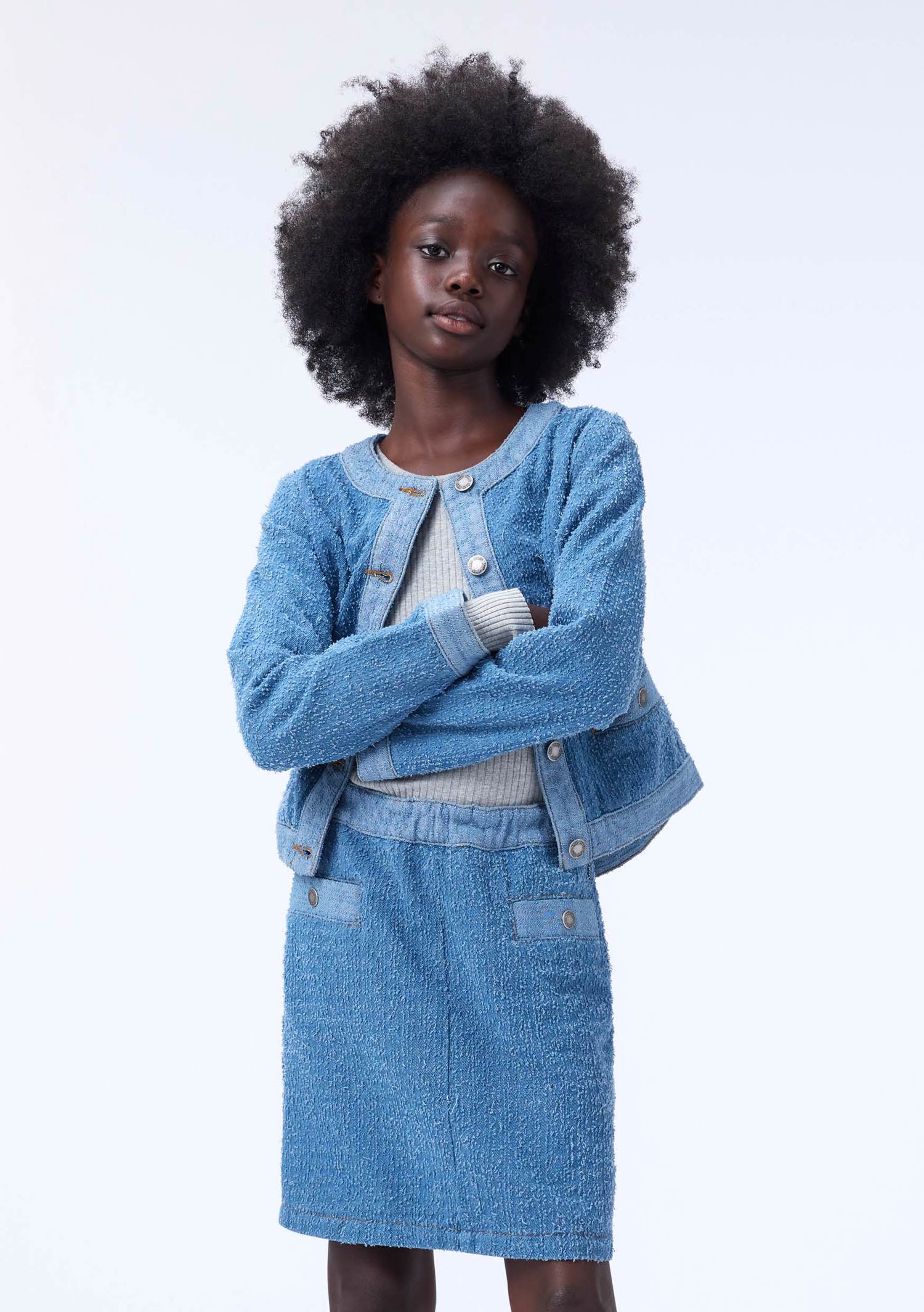 Molo - Rochelle - Grey Melange