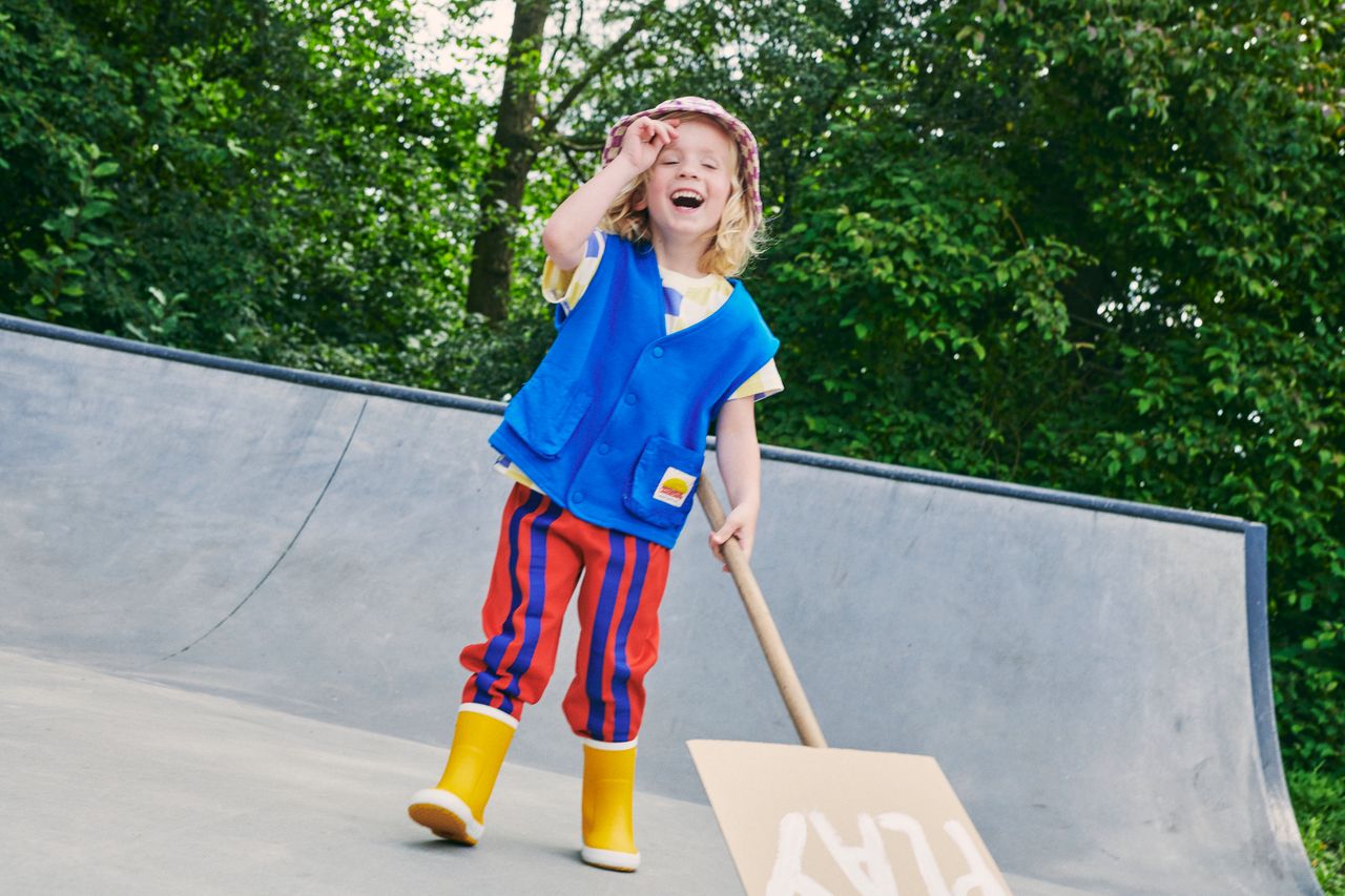 Bergstein classic regenlaars geel