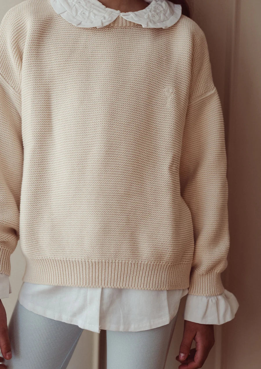 Noah knitted jumper | Beach