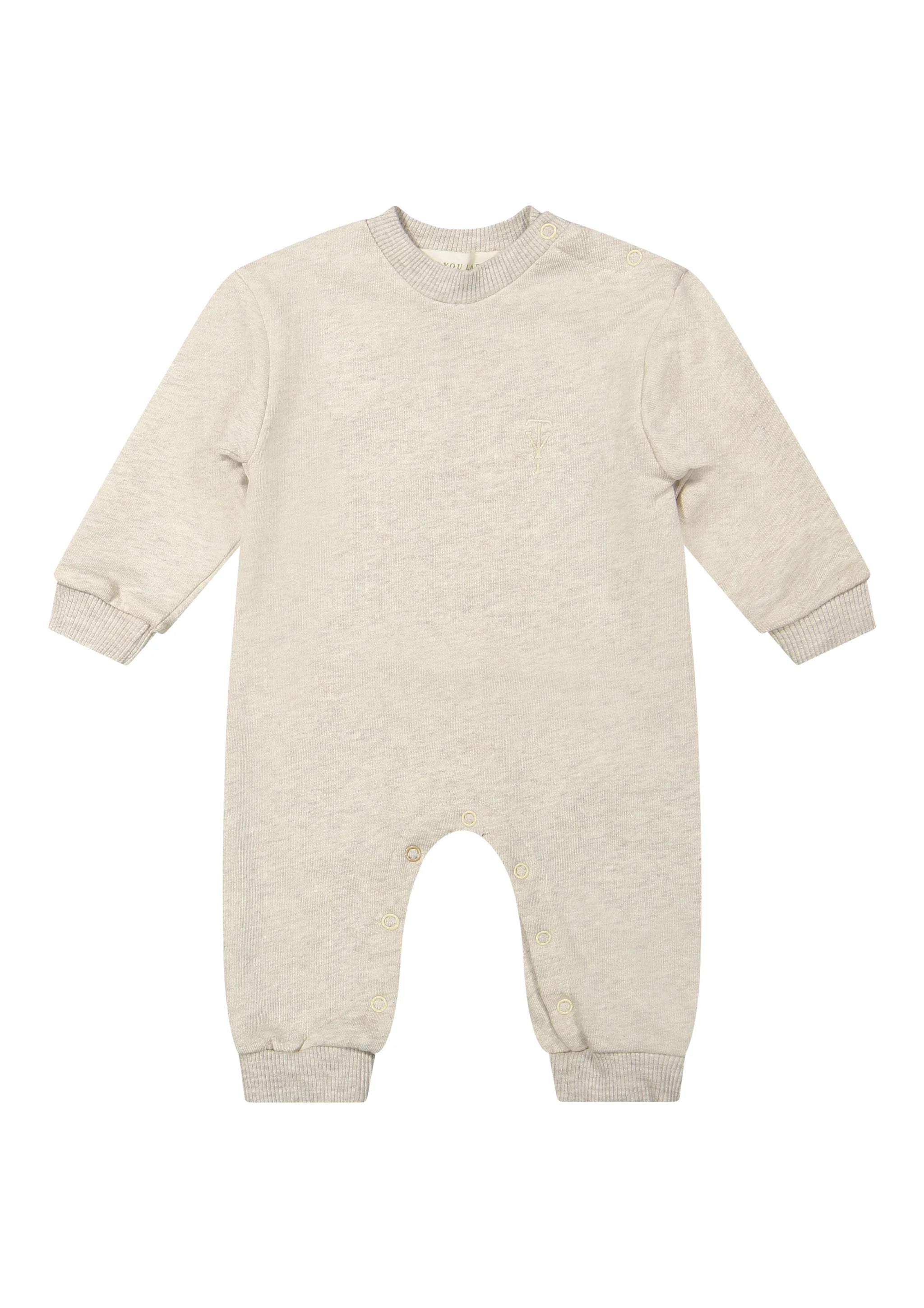 Soho sweat jumpsuit | Oat