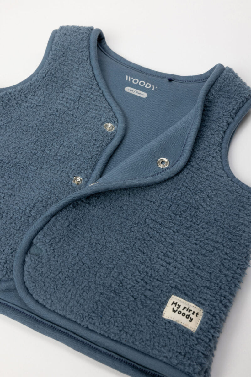 Bodywarmer blauwgrijs