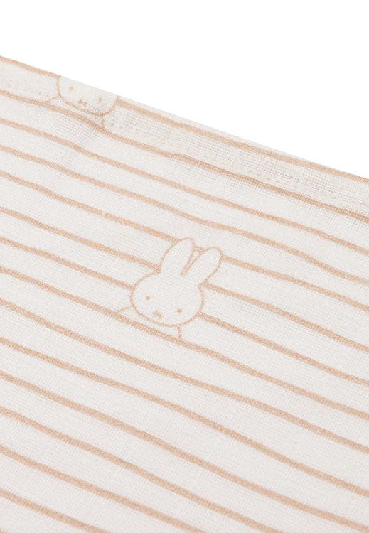 Hydrofiele Doek Small 70x70cm Nijntje Stripe Biscuit (3pack)