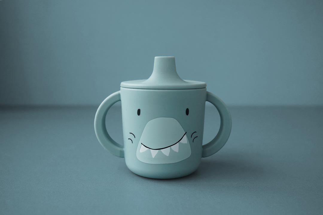 Siliconen drinkbeker - Mr. Shark