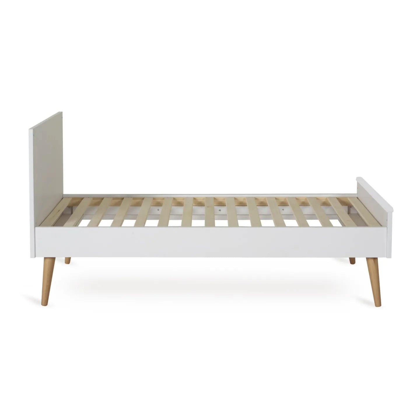 Quax - Cocoon Meegroei Bed - 140 x 70 cm - Ice White
