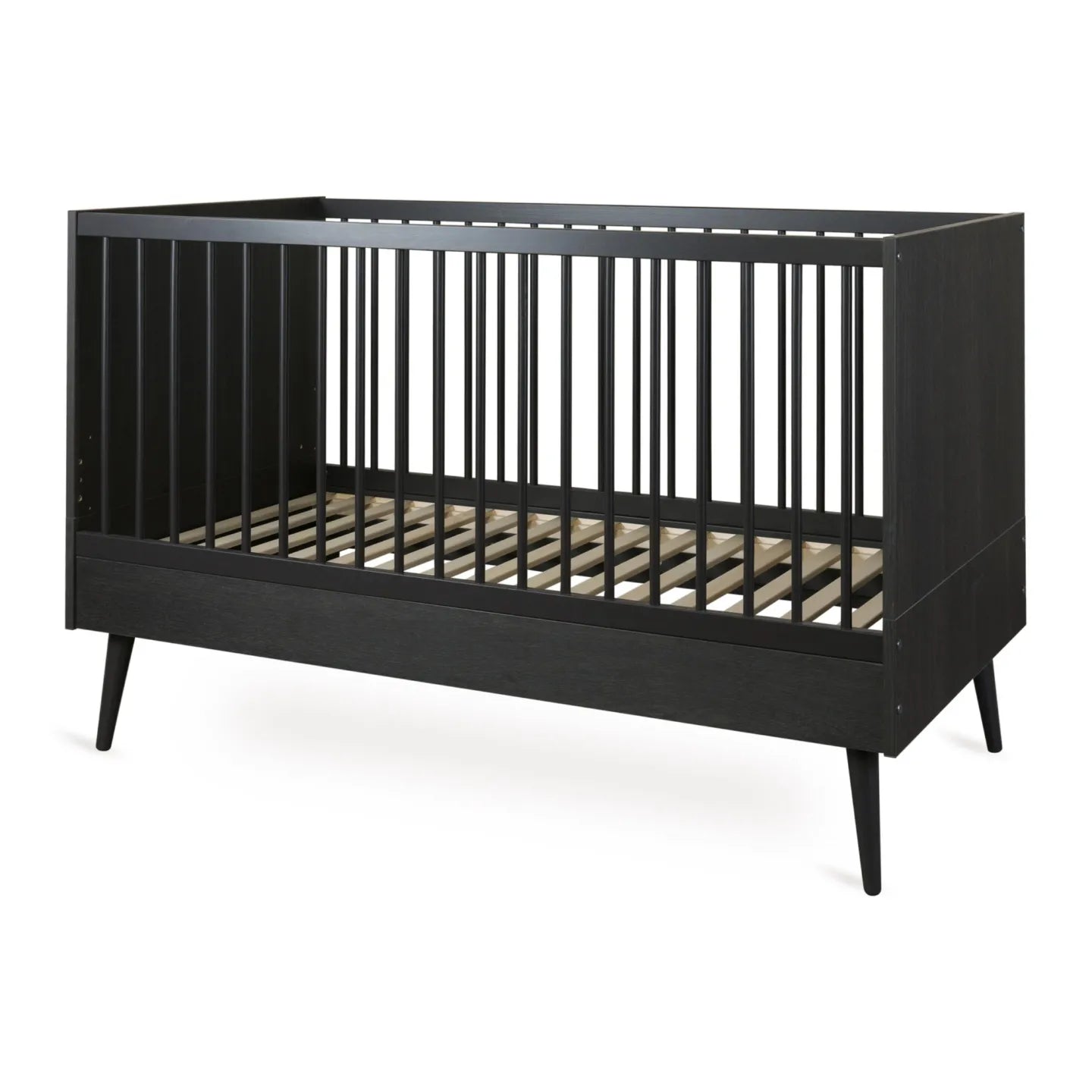 Quax - Cocoon Meegroei Bed - 140 x 70 cm - Eboni