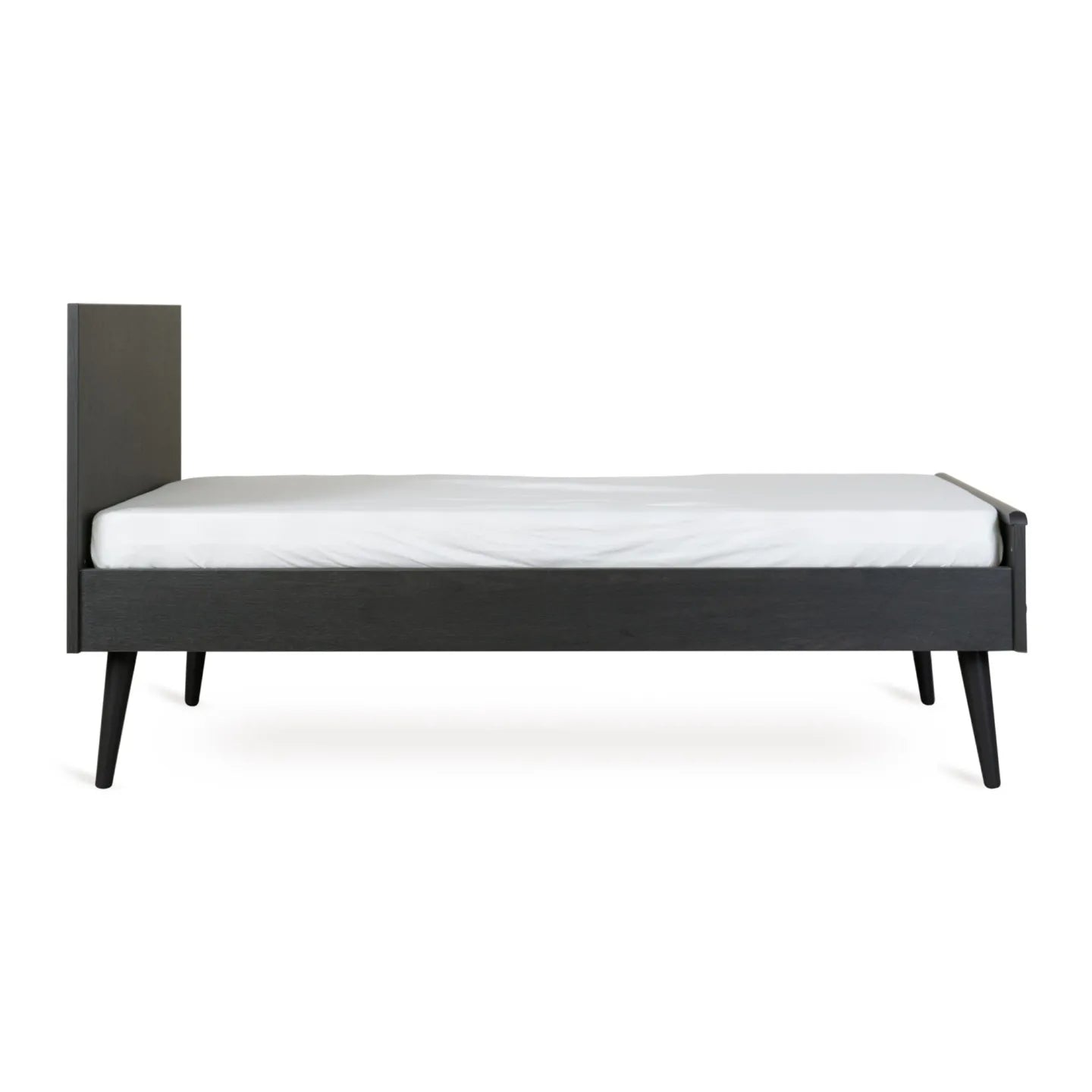 Quax - Cocoon Meegroei Bed - 140 x 70 cm - Eboni