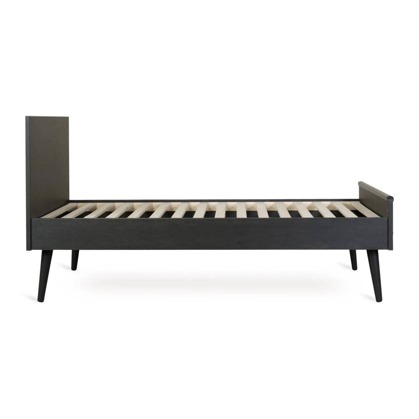 Quax - Cocoon Meegroei Bed - 140 x 70 cm - Eboni