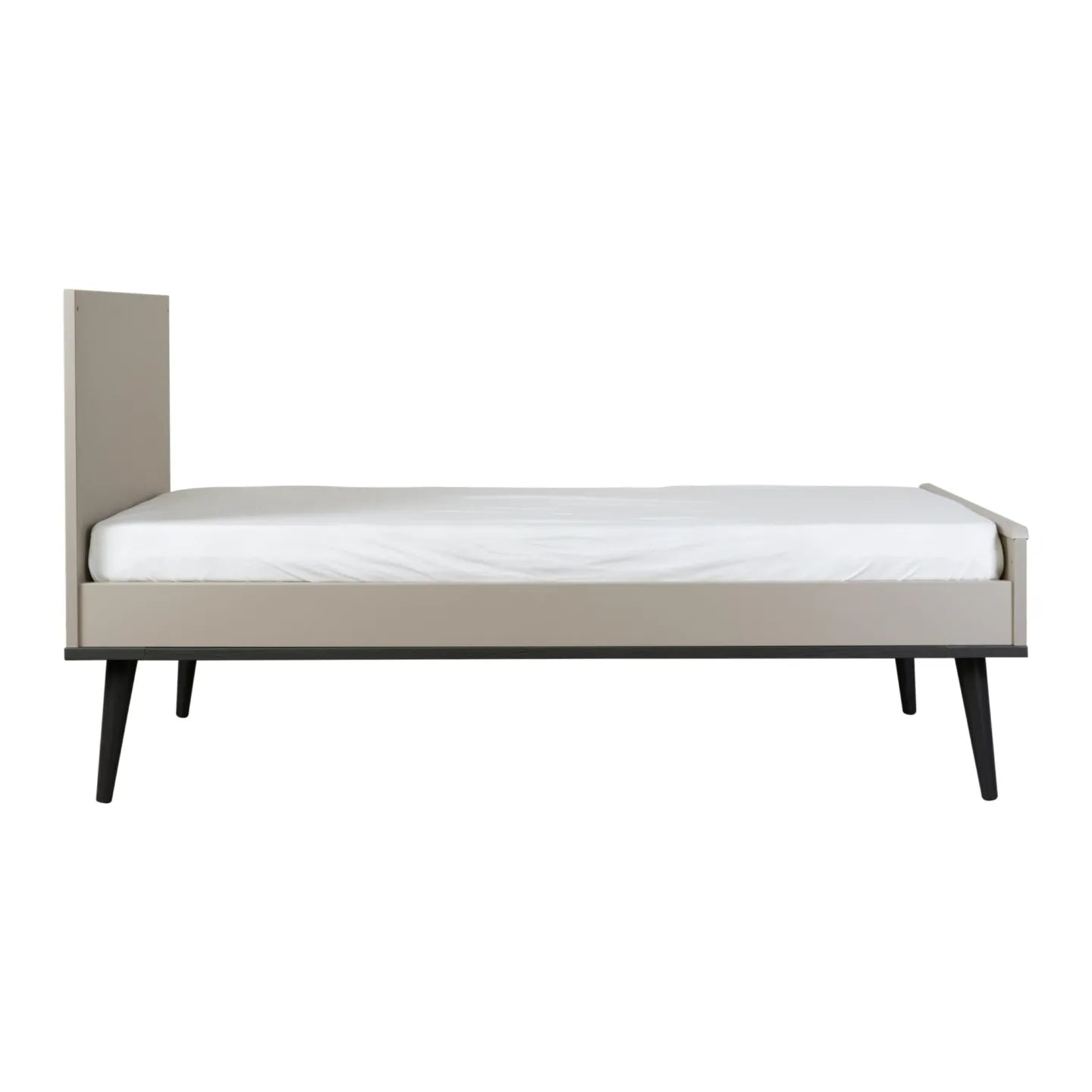 Quax - Flow Meegroei Bed - 140 x 70 cm - Stone