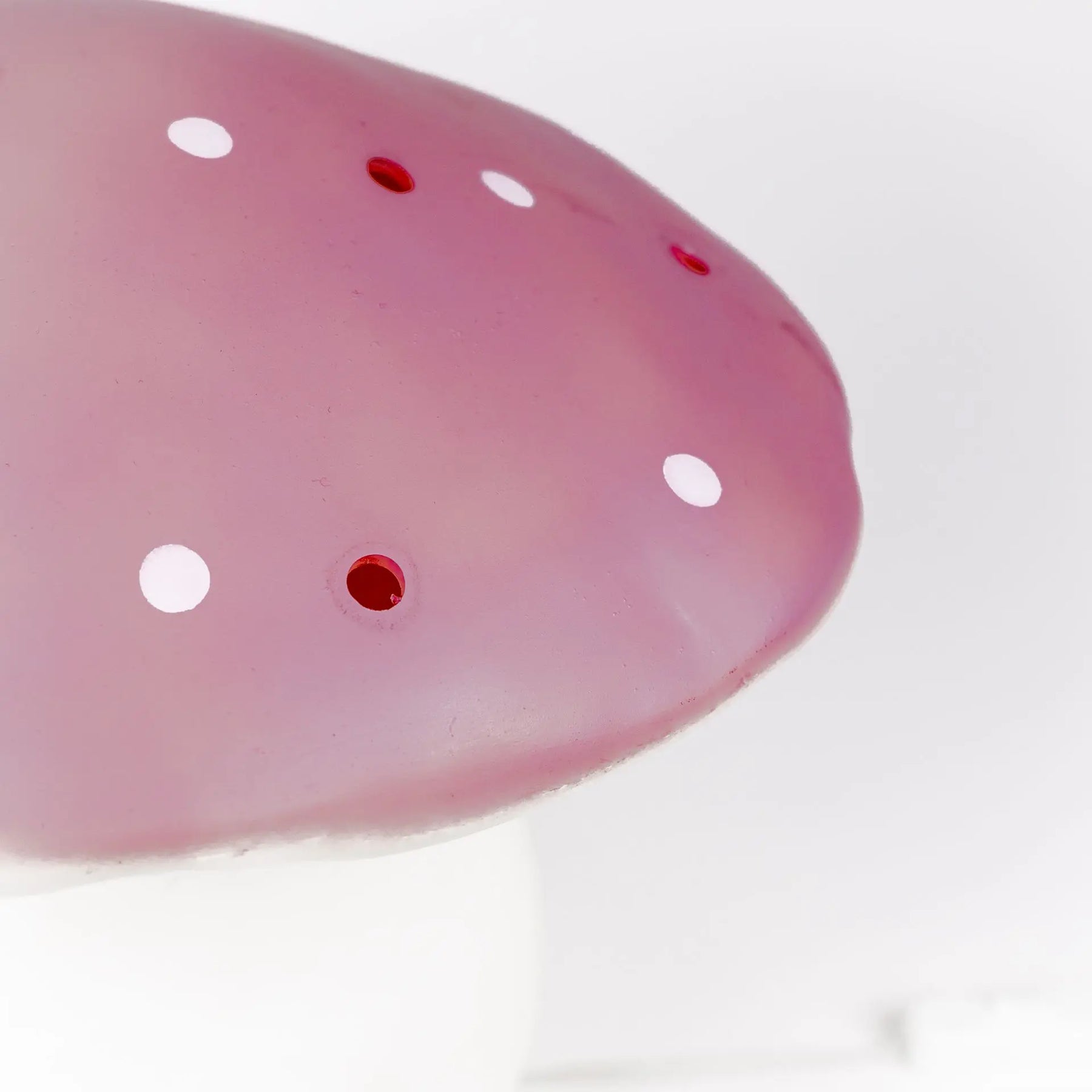 LAMP LARGE MUSHROOM LILA