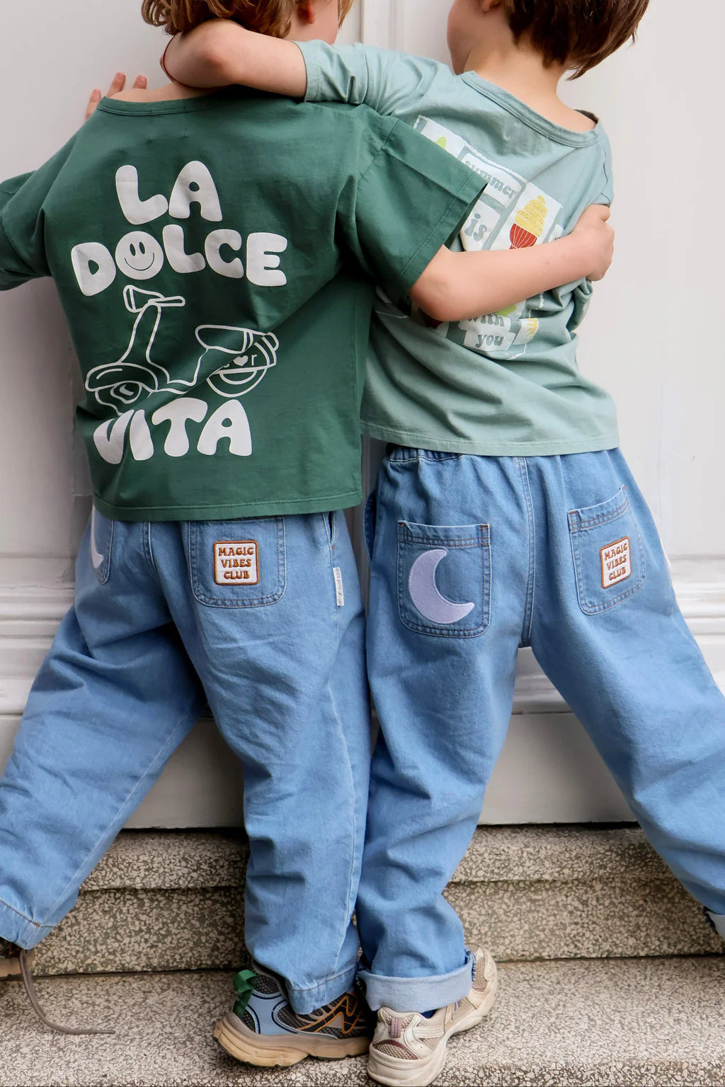 Blue denim pants MOON kids
