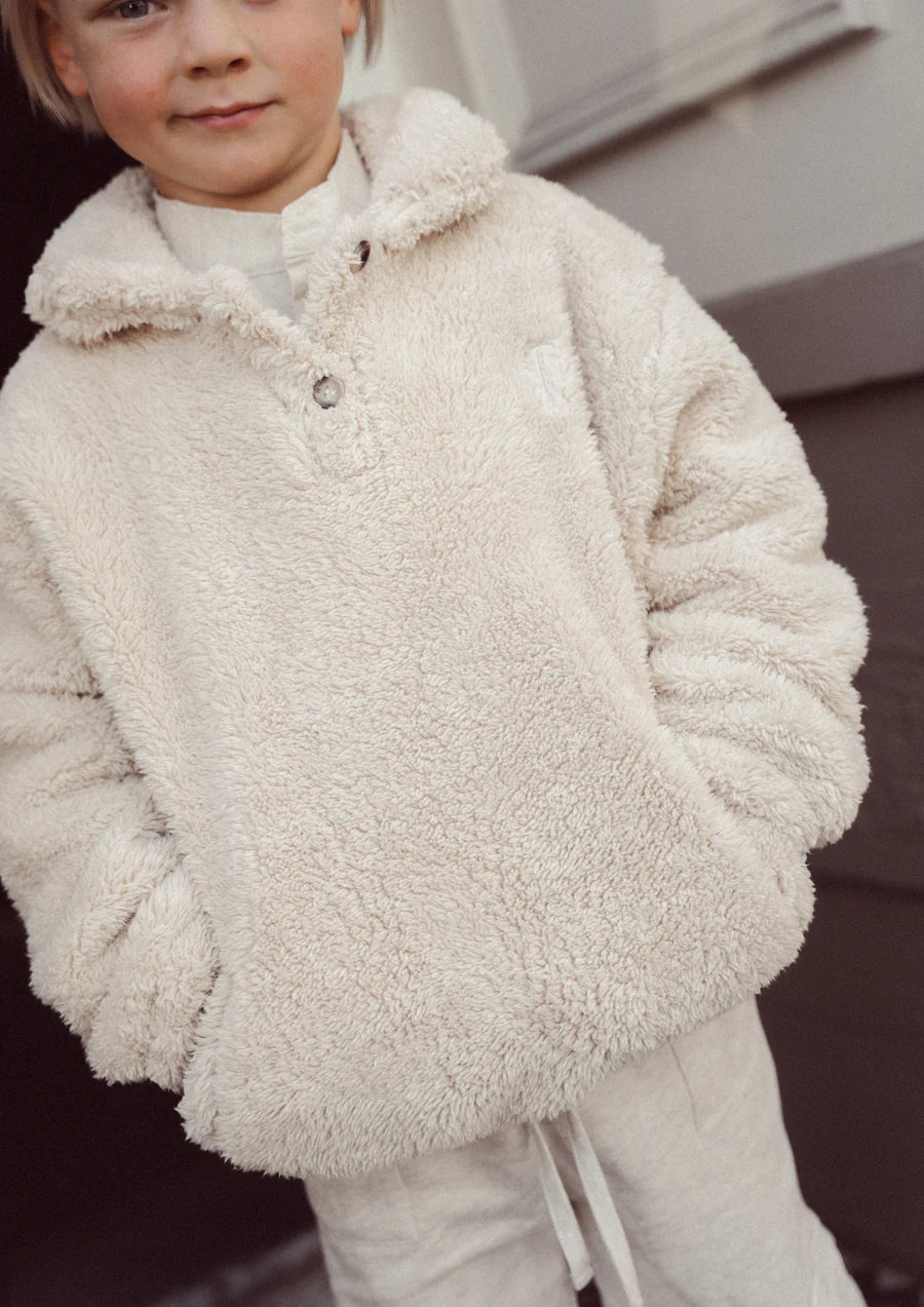 Teddy jumper jacket | Beach
