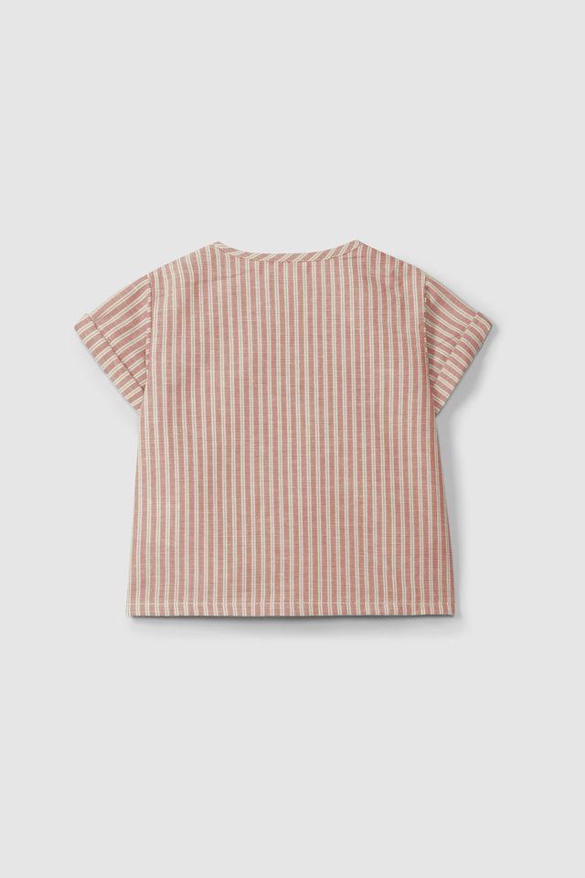 Blouse Ocre stripe