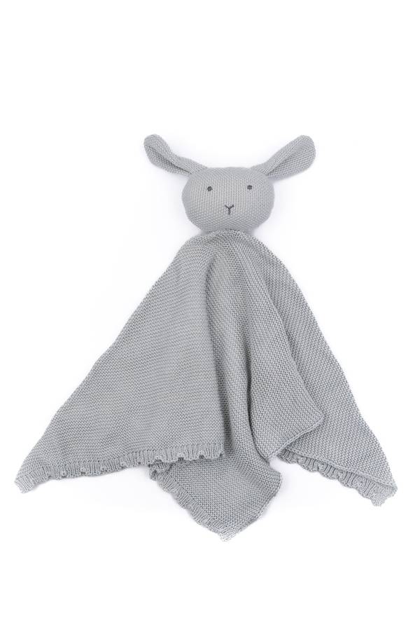 Doudou, Gebreid - Konijn - BLAUW
