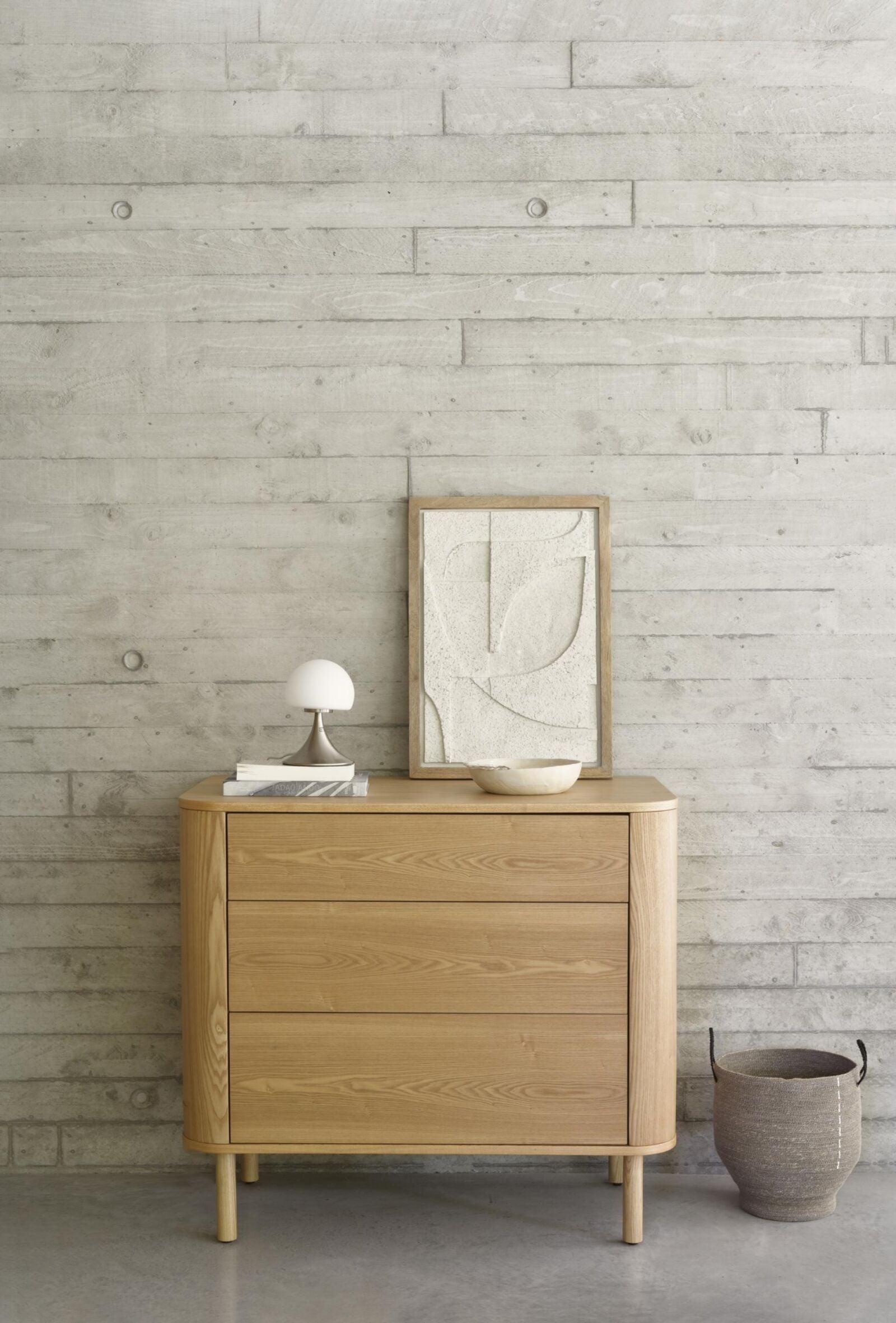 Yume Commode met Lades (3) - Natural Ash