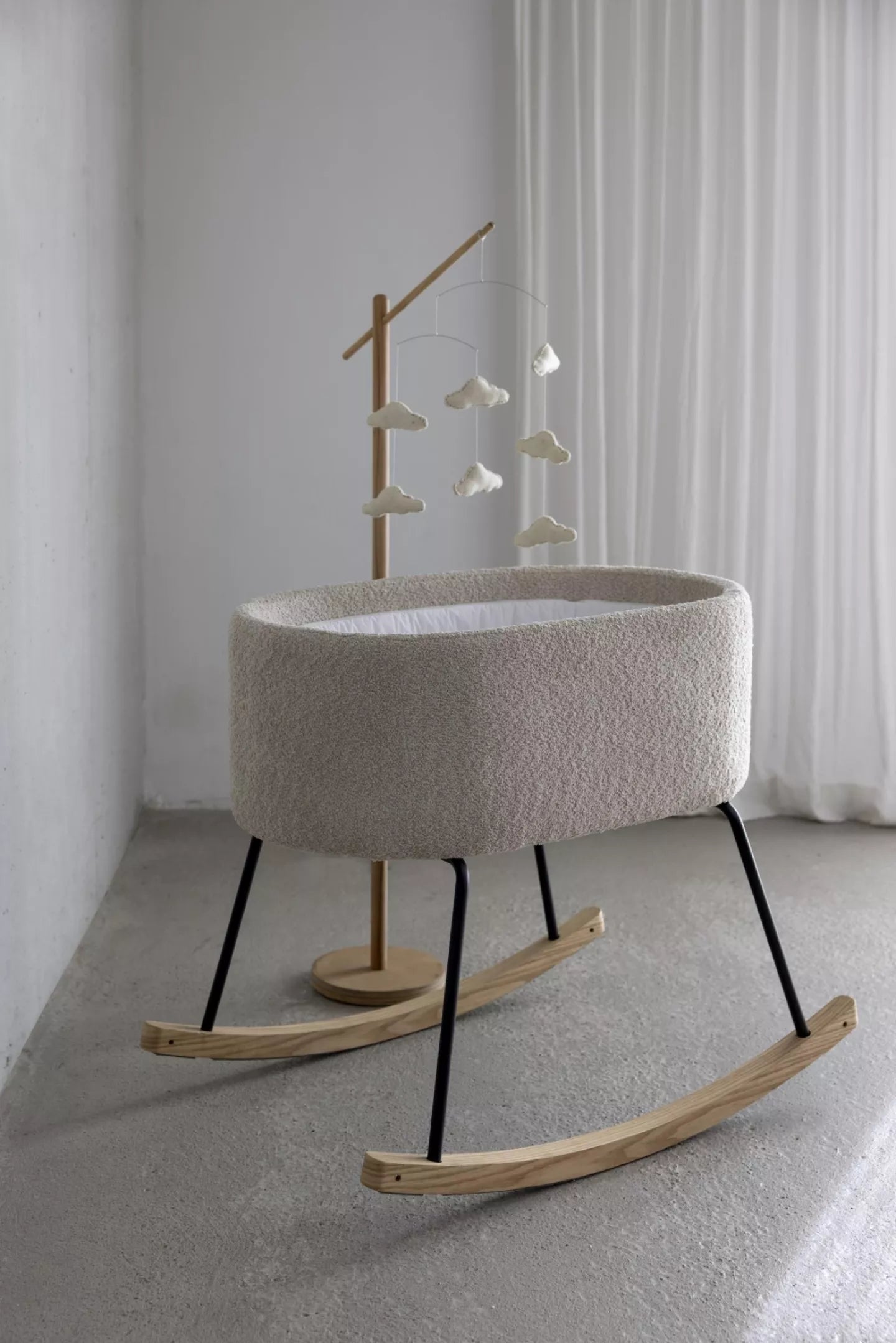 Rocking Wieg De Luxe - Sheep