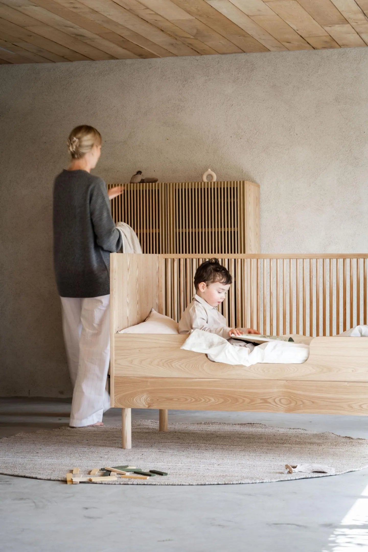 Hai No Ki Uitvalbeschermer - 140 x 70 cm - Natural Ash